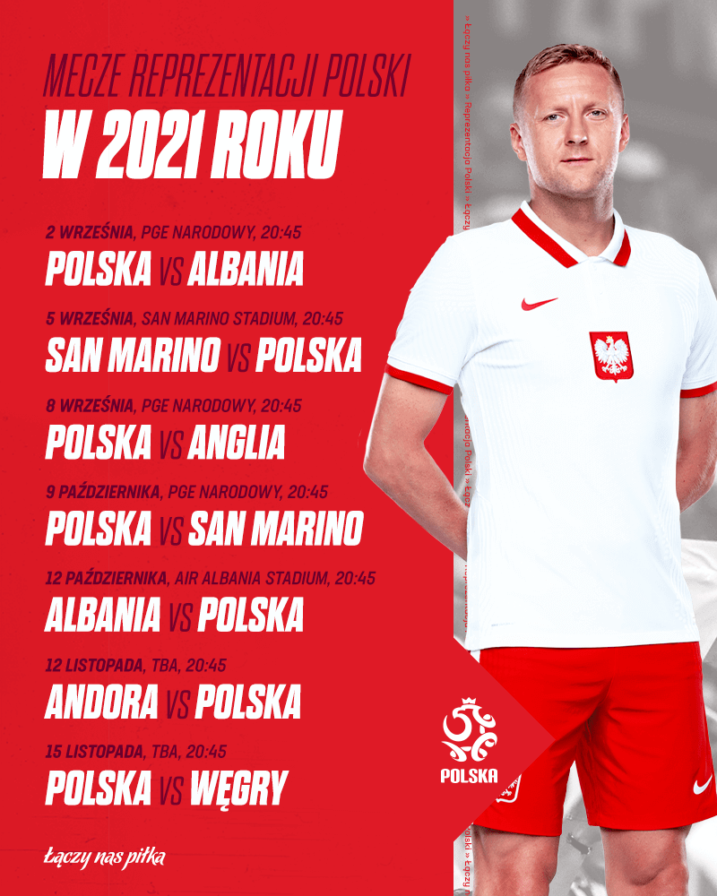 Znamy Daty Meczów Reprezentacji Polski W 2021 Roku Inobytom 