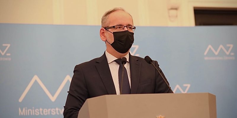 pakiet alertowy obostrzeń / konferencja ministra zdrowia