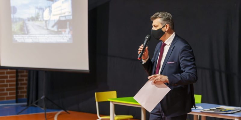 Spotkanie mieszkańców z prezydentem w Suchej Górze