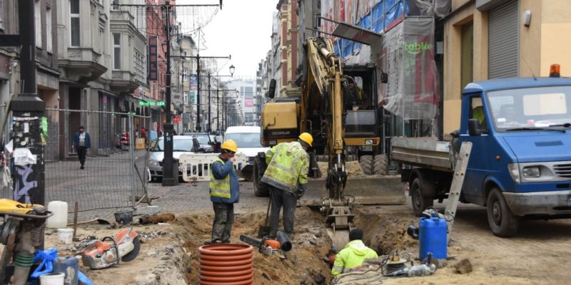 Jak przedstawiają się prace na ulicy Dworcowej na najbliższy czas