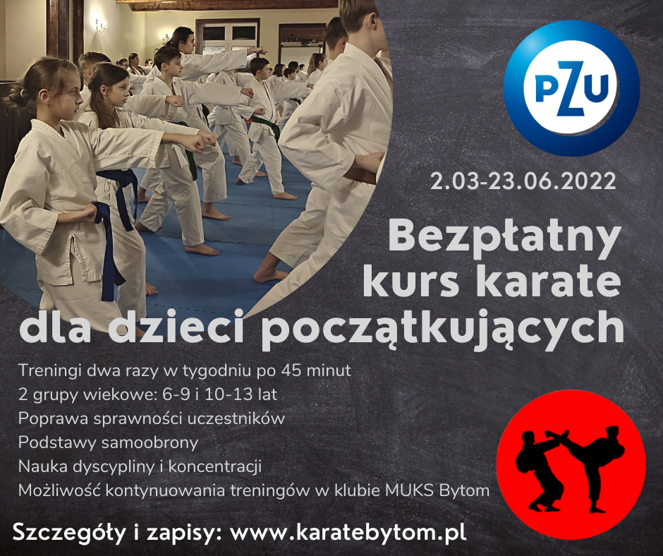 Bezpłatne programy treningowe bytomskich karateków