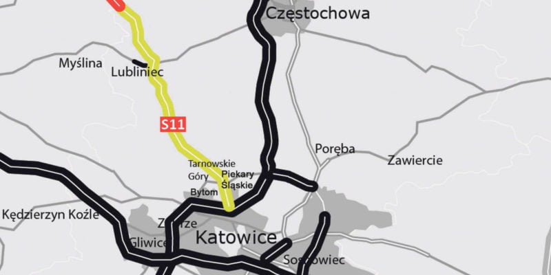 Budowa drogi ekspresowej S11 na Śląsku