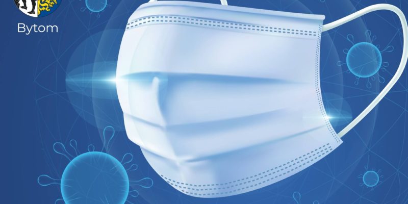 Rządowa organizacja przekazała maseczki do szkół w Bytomiu