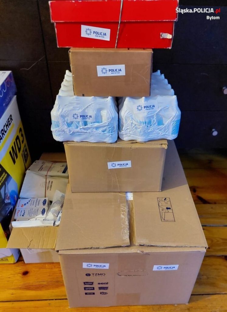 Policjantka z Bytomia zorganizowała pomoc dla Ukrainy