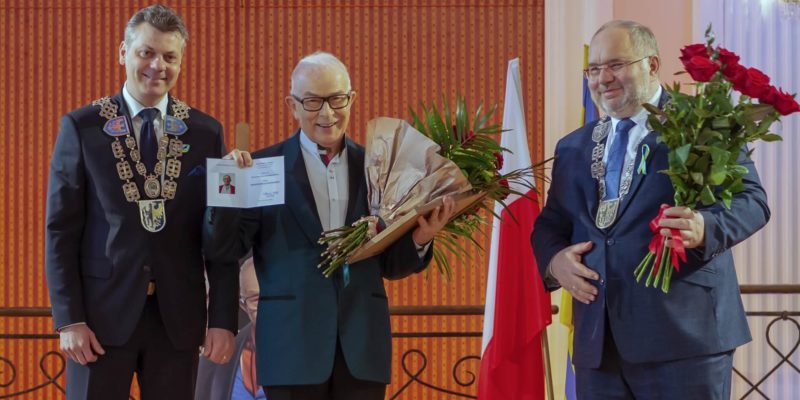 Henryk Konwińskim został Honorowym Obywatelem Miasta Bytom
