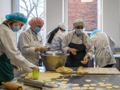 Ukraińskie pierogi możemy kupić w Bytomiu