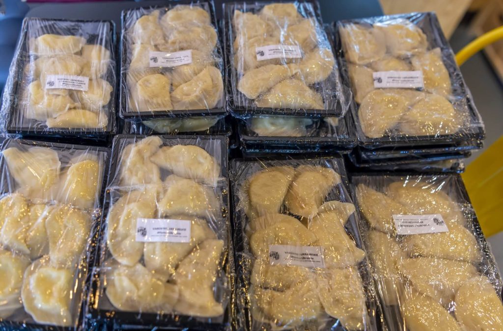 Ukraińskie pierogi możemy kupić w Bytomiu