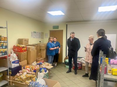 Bytom: Bezpłatne wsparcie żywnościowe dla uchodźców z Ukrainy