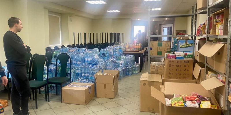 Punkt bezpłatnej pomocy żywnościowej dla uchodźców z Ukrainy ma zostać zamknięty