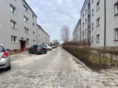 Zakończono przebudowę ulicy bocznej Woźniaka w Bytomiu