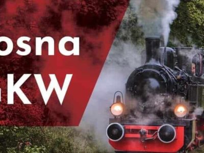 Wiosna pod parą na Górnośląskich Kolejach Wąskotorowych