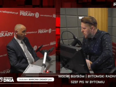 Maciej Bartków gościem o poranku w Radiu Piekary