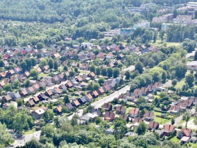 Prace drogowe na Domkach Fińskich w Miechowicach