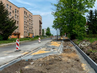 Przebudowa ulicy Gwareckiej trwa w najlepsze