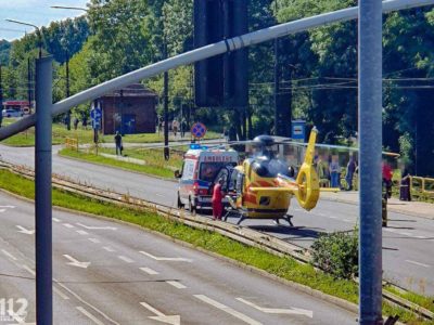 Bytom: Potrącenie młodej dziewczyny na ulicy Wrocławskiej
