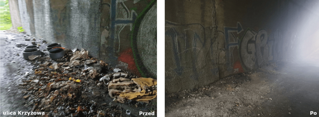 Likwidacja dzikiego wysypiska przy kolejnej bytomskiej ulicy