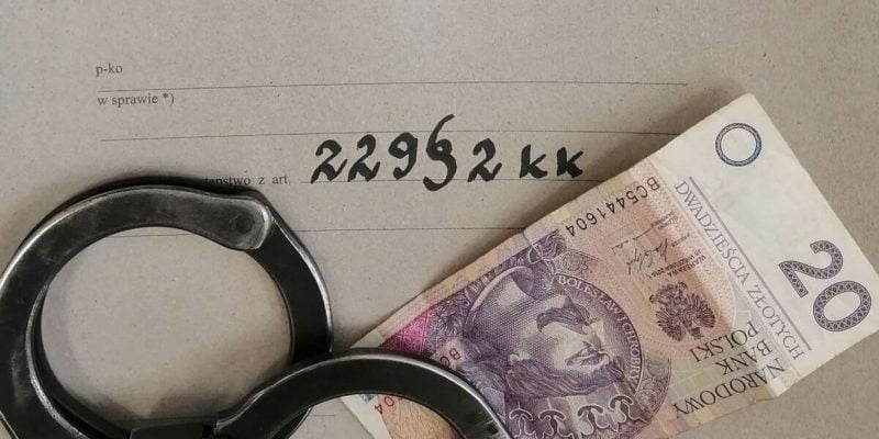 Pijany mężczyzna chciał przekupić policjantów ze Stroszka