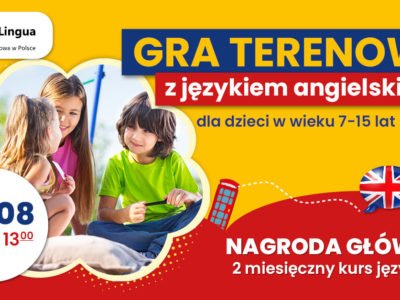 Bytom: Gra terenowa z językiem angielskim dla dzieci