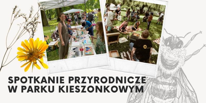 Spotkanie przyrodnicze w Parku Kieszkowym w Bytomiu