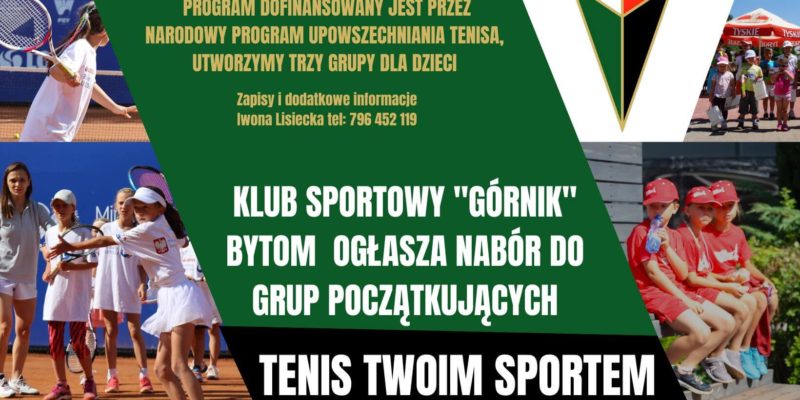 KS Górnik Bytom ogłosił nabór do grup początkującej