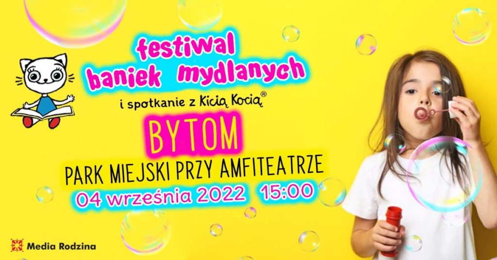 Festiwal Baniek Mydlanych ponownie w bytomskim parku