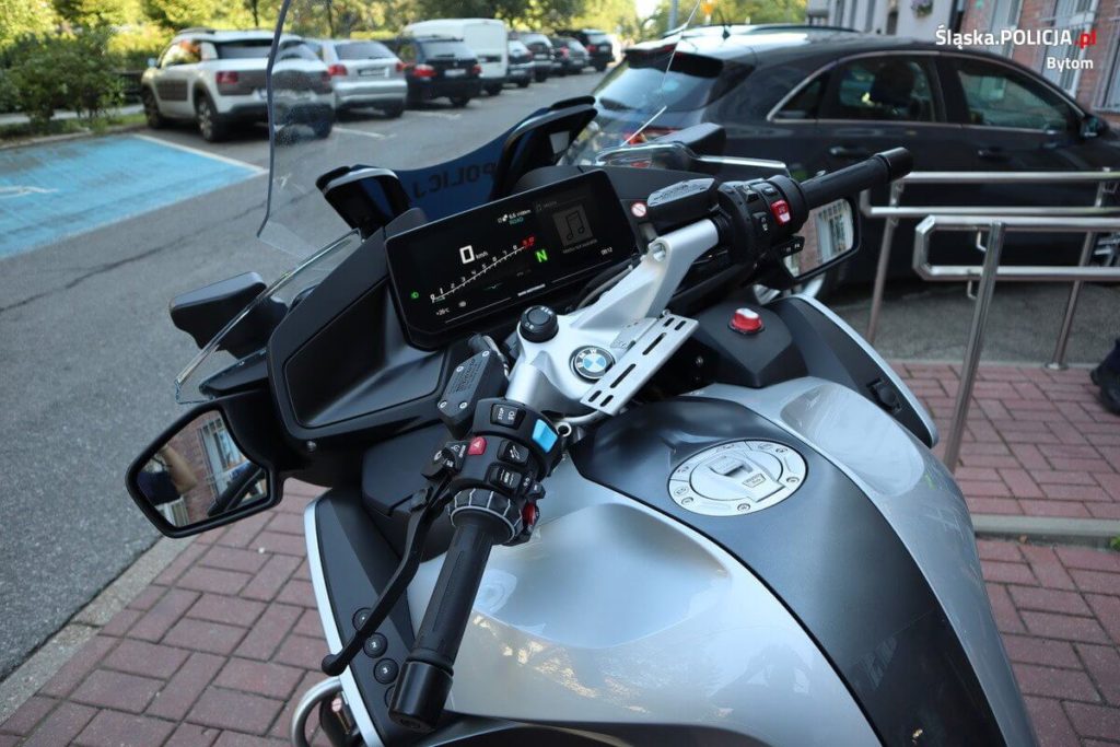 Policja w Bytomiu otrzymała nowy motocykl
