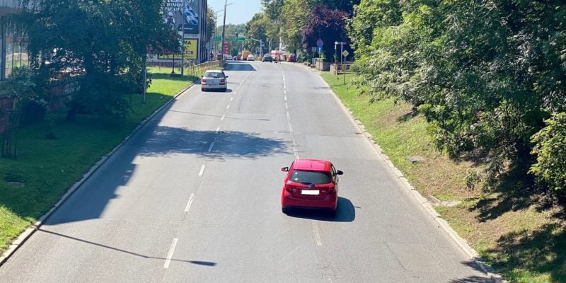 Zamknięto wjazd w ulicę Kolejową od strony ulicy Wrocławskiej