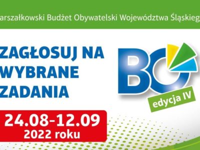 Projekty z Bytomia w Marszałkowskim Budżecie Obywatelskim