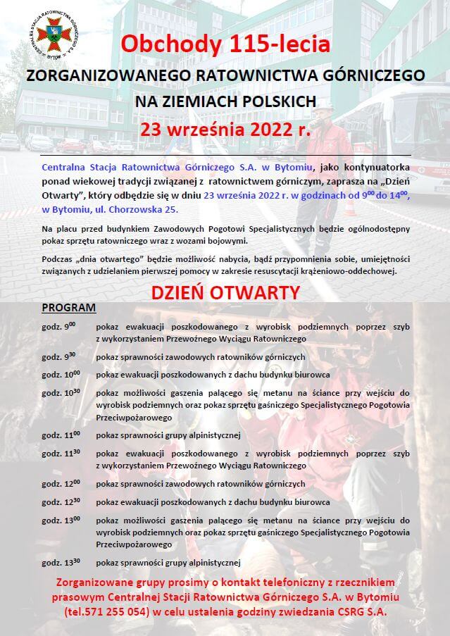 Dzień otwarty CSRG w Bytomiu