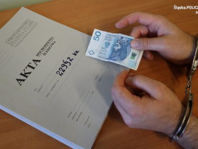Bytomianin próbował przekupić policjantów