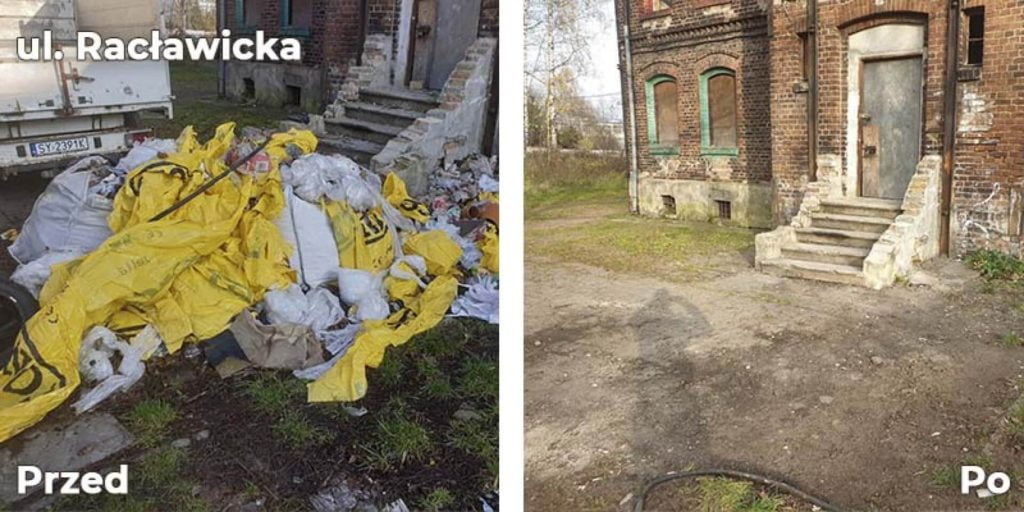 Jednostka miejska zlikwidowała dzikie wysypiska w Bytomiu