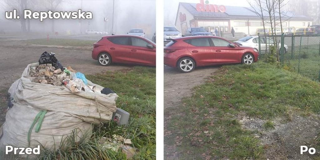 Jednostka miejska zlikwidowała dzikie wysypiska w Bytomiu