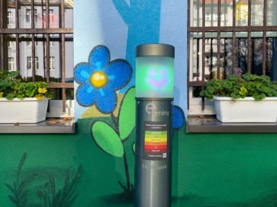 Pojawiły się ekosłupki w Bytomiu