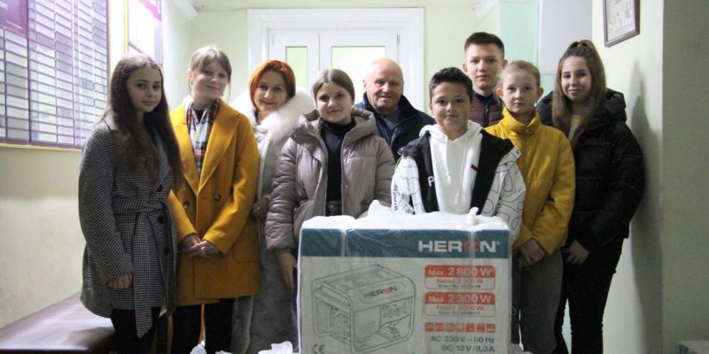 Fundacja Petralana zakupiła generatory prądu szkołom z Drohobycza