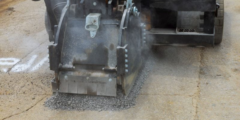 Remont nawierzchni na ulicy Strzelców Bytomskich