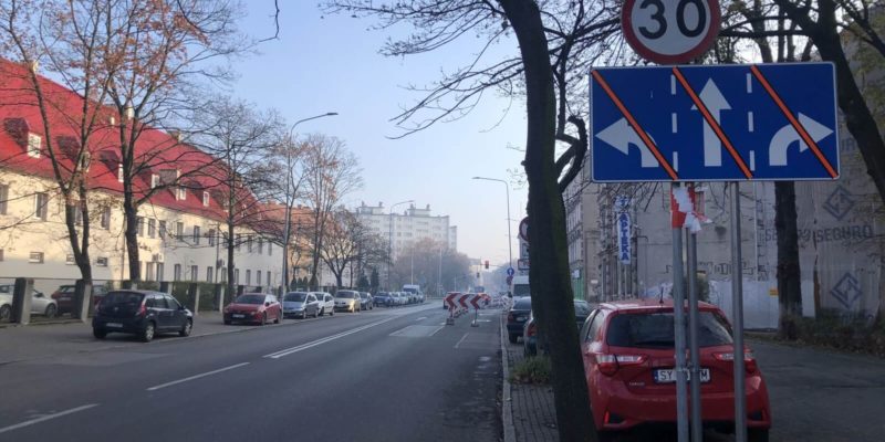 Utrudnienia drogowe na bytomskim skrzyżowaniu