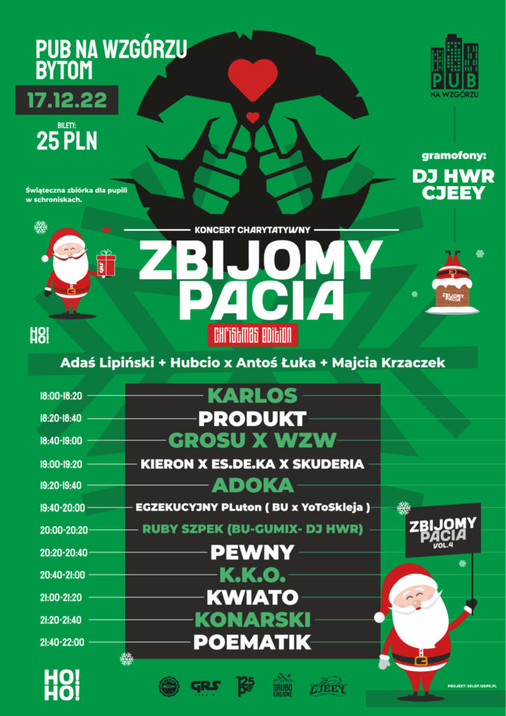 Koncert „Zbijomy Pacia – Christmas Edition” w Bytomiu
