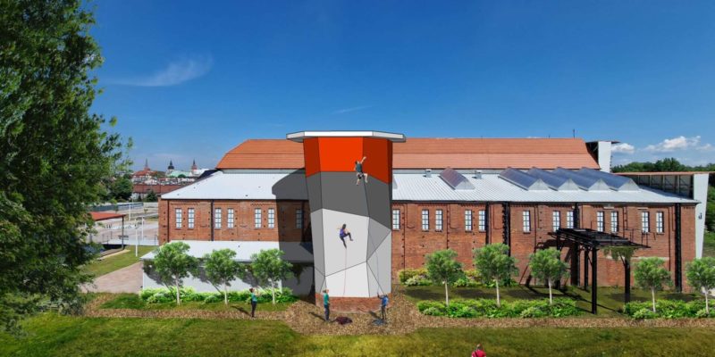 Największa ścianka wspinaczkowa stanie w Skarpie Bytom