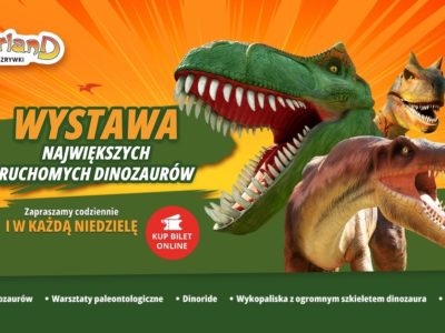Wystawa Dinozaurów w bytomskim centrum handlowym